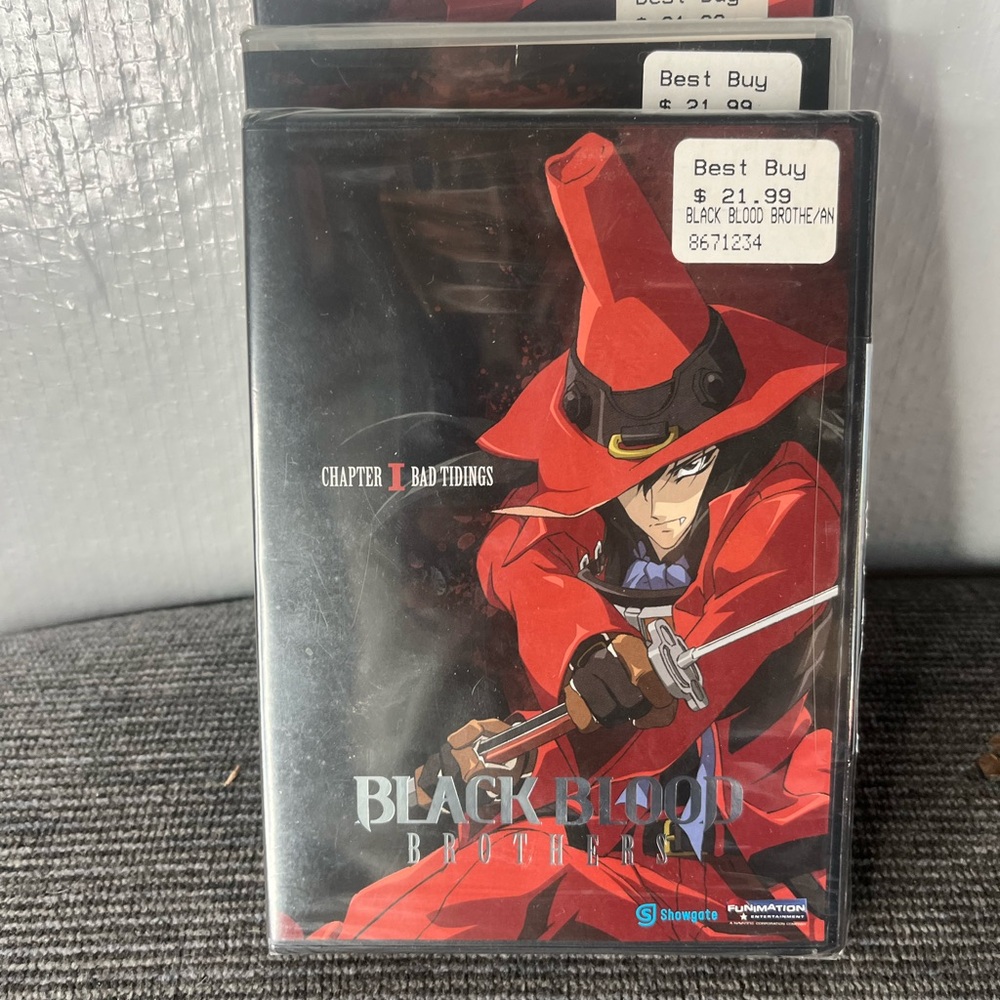 Black Blood Brothers Anime DVD